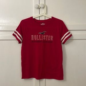 Hollister Women’s Red Short Sleeve Tee, will take anything!!